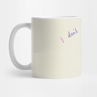 Sad Coffee Mug